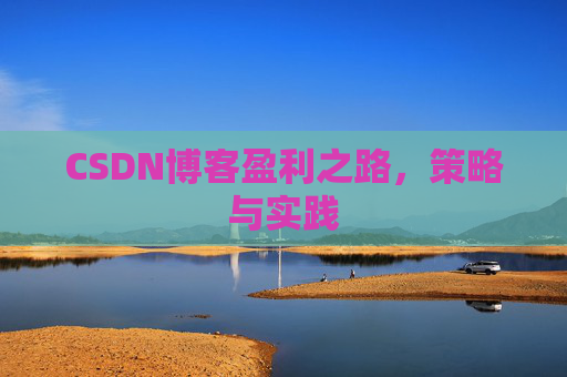 CSDN博客盈利之路，策略与实践